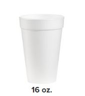 16 oz DART FOAM CUP 1M/