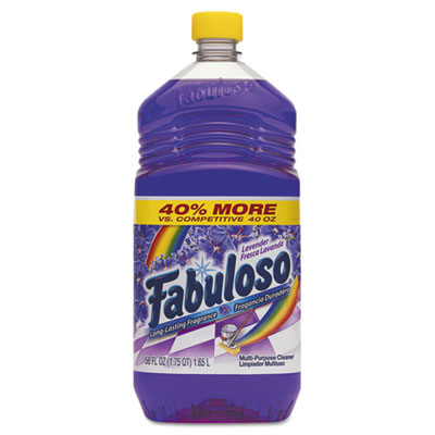 FABULOSO MULTI-PURP CLNR, LAVENDER SCENT 56oz BTL 6/