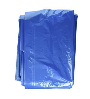 40X46 45 GAL BLUE PLASTIC LNR  100/ 1MIL