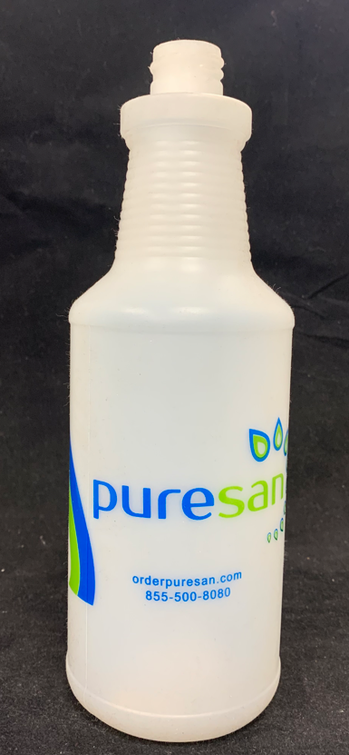 32 oz PURESAN EMPTY PLASTIC BOTTLE 84/CS