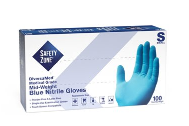 NITRILE POWDER FREE SMALL EXAM GLOVE 100/BOX