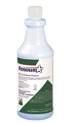 NON-ACID BOWL CLEANER 32OZ PER BOTTLE 12 BTL/CS