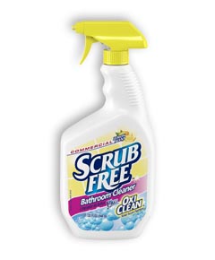 SCRUB FREE SOAP SCUM REMOVER, LEMON W/ OXICLEAN FOAM