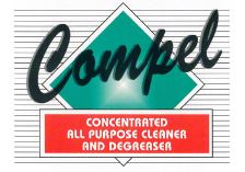 COMPEL FLR CLNR &amp; DEGREASER 4GAL/