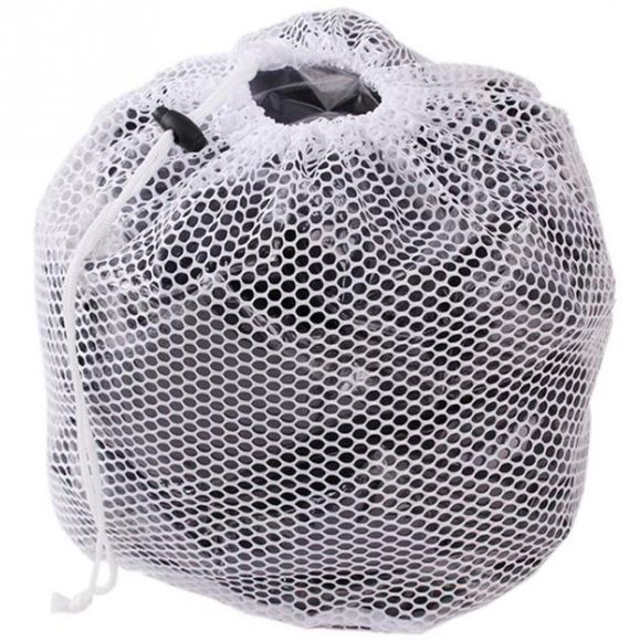 24x36 MESH LAUNDRY BAG with LOCKING DRAWSTRING CLOSURE