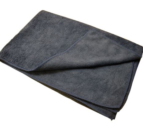 GRAY MICROFIBER CLOTHS  12/  16x16