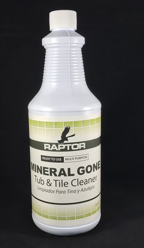 MINERAL GONE TUB &amp; TILE 12 QT NO DYES,NO IRRITANTS,NO FUMES