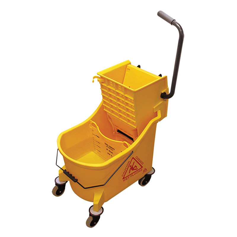 MAXIPLUS MOP BUCKET/WRINGER YELlOW 36QT