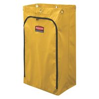 RU6183 VINYL CLEANING CART BAG F/ 6173 CART, 34 GAL, 17.5&quot; X